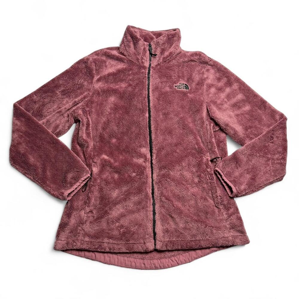 The North Face Pink Osito Fleece Jacket Women’s Large Full Zip